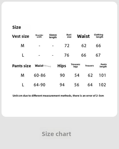 cape shawl + waist sling vest + high waist flared pants women's 25 autumn new three-piece set