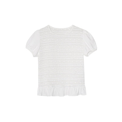 Stylish niche thin versatile texture bottoming shirt