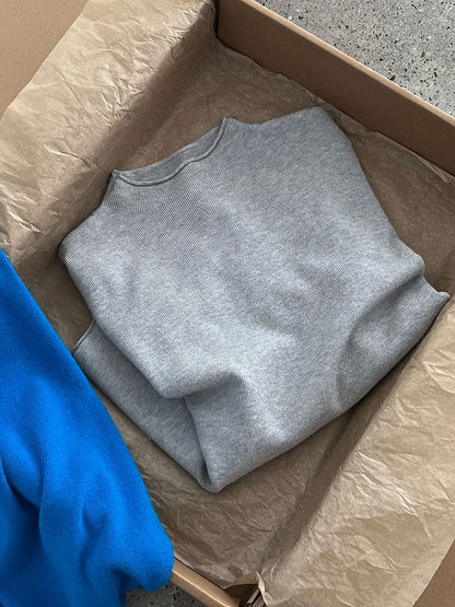 Versatile soft & skin-friendly knit top: women's fall/winter turtleneck tee
