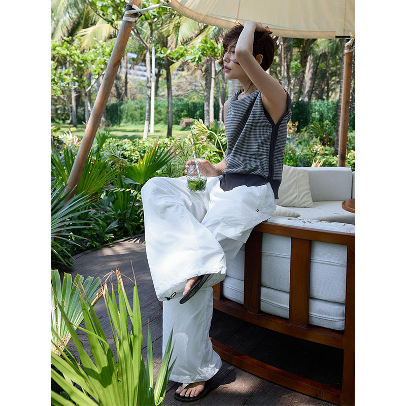 UPF50 + Outdoor series tooling UV-proof wide-leg pants
