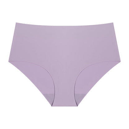briefs yoga sports large size high waist women's pants breathable ice silk seamless underwear