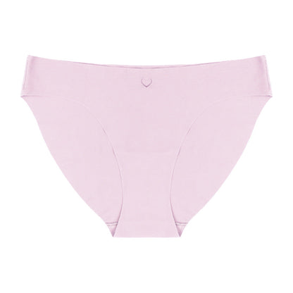 Traceless fitness underwear women's low-rise ice silk briefs pure cotton crotch breathable quick-drying sports underwear women