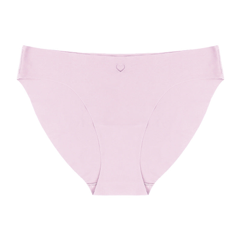 Special for breathable ice silk seamless high elastic underwear women's sexy low-rise pure cotton bottom crotch seamless underwear