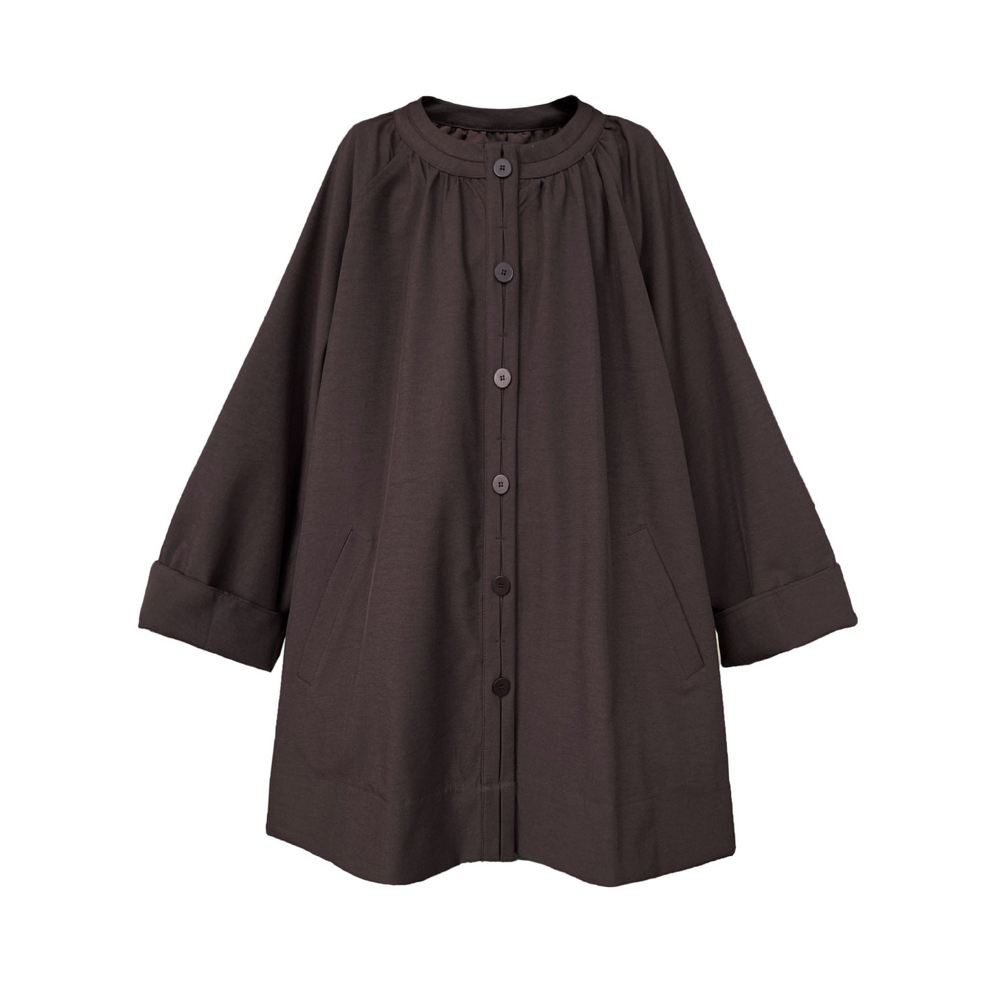 Lazy casualloose windbreaker outwear for women