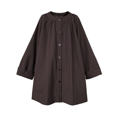 Lazy casualloose windbreaker outwear for women