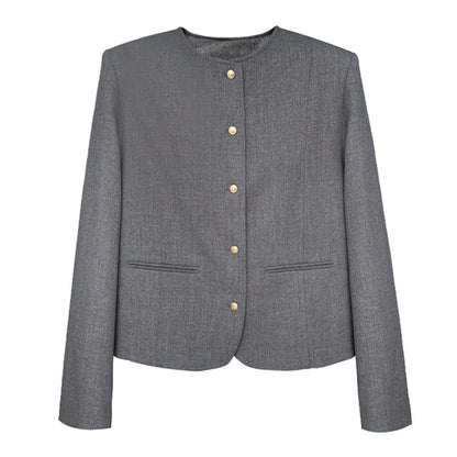 French Xiaoxiangfeng jacket women's short autumn new outer temperament high-end suit