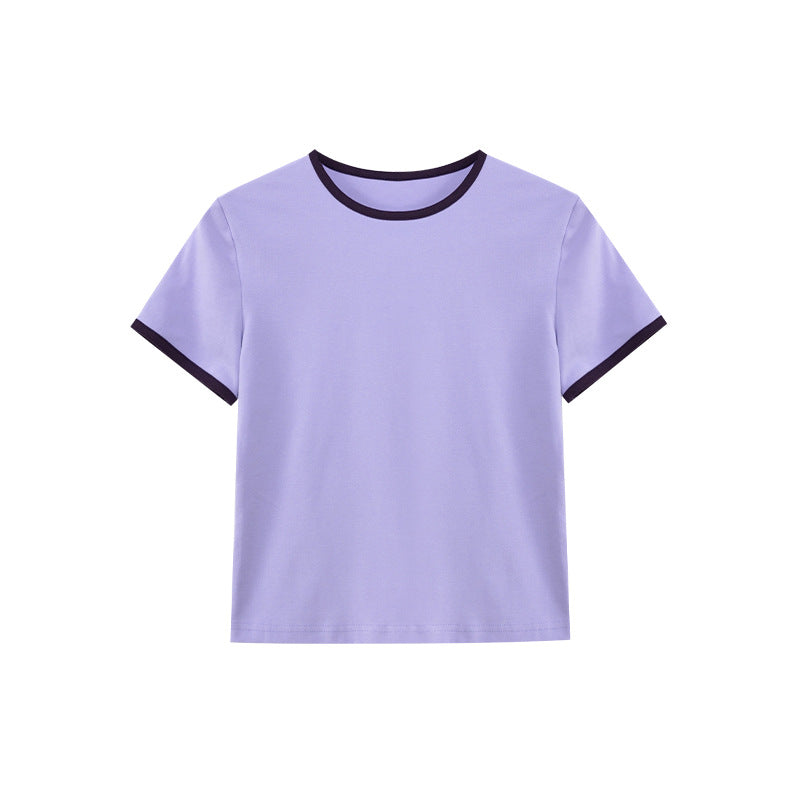 Casual Slim Fit Cotton T-Shirt