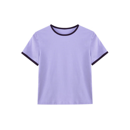 Casual Slim Fit Cotton T-Shirt