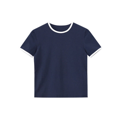Casual Slim Fit Cotton T-Shirt