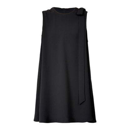 French holiday bow sleeveless vest skirt summer new temperament niche design dress