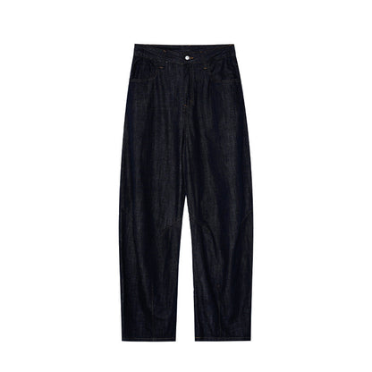 Loose Straight Retro High Waist Casual Wide Leg Jeans