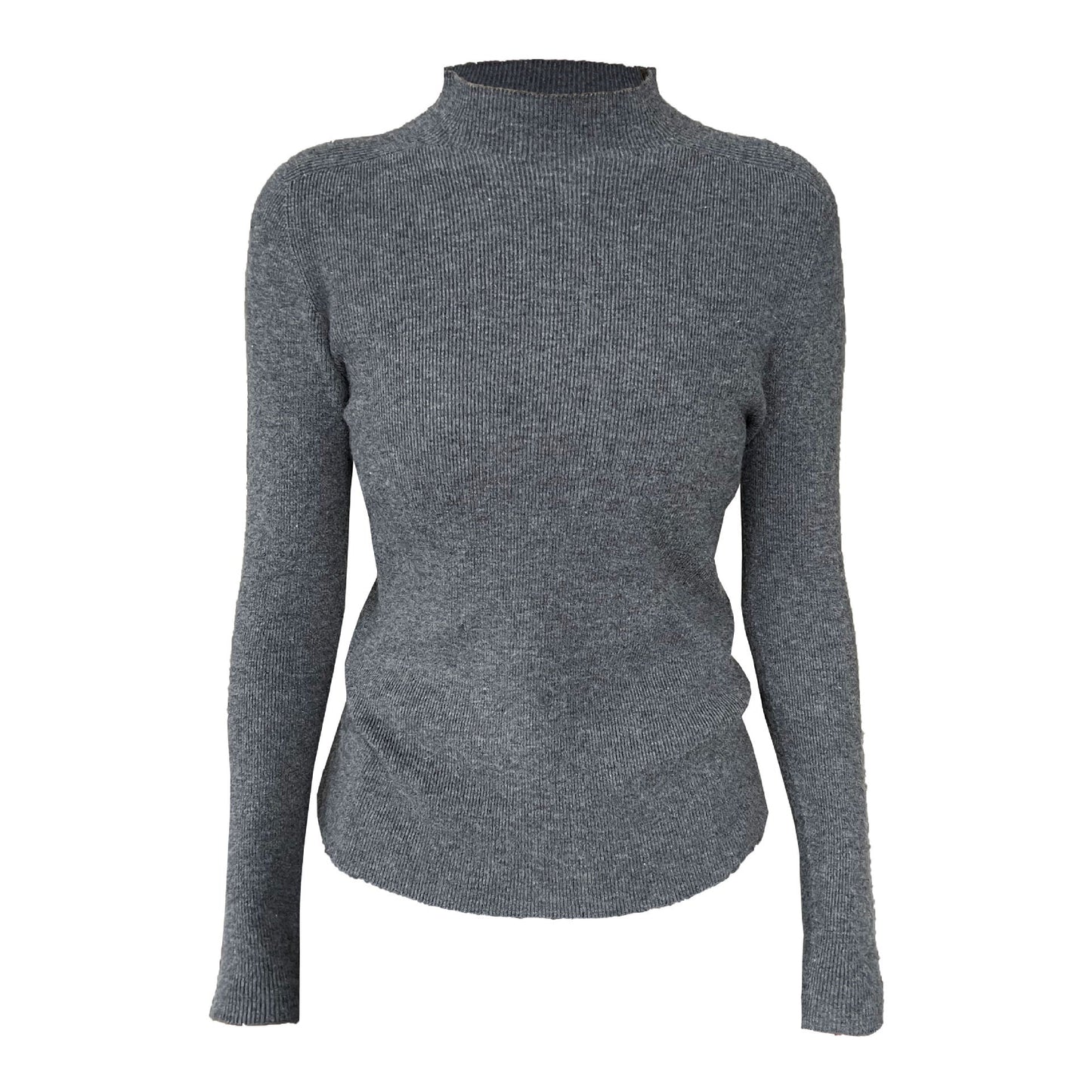 Wool semi-turtleneck seamless slim-fitting and thin inner women's autumn and winter new basic versatile bottoming shirt
