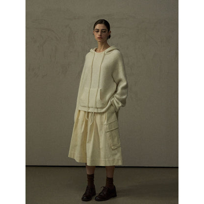 Winter cotton corduroy tooling version comfortable texture culottes