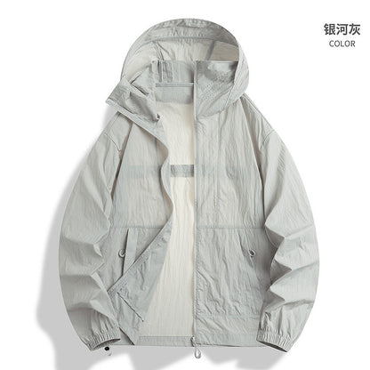 UV Protection Jacket Women Men Lightweight Hooded Sun Protection Outdoor