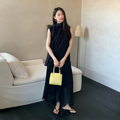 Perspective sexy light and elegant Tencel skirt