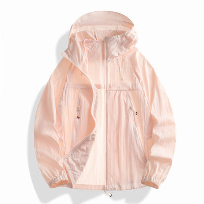 UV Protection Jacket Women Men Lightweight Hooded Sun Protection Outdoor