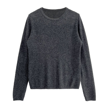 Korean high-end versatile wool knitted bottoming shirt women's autumn new slim-fitting and thin top
