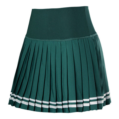 Women's Tennis Skirt Quick-Drying Sports Pleated Skirt with Shorts Fitness Yoga