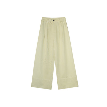High Waist Pleated Wide Leg Pants