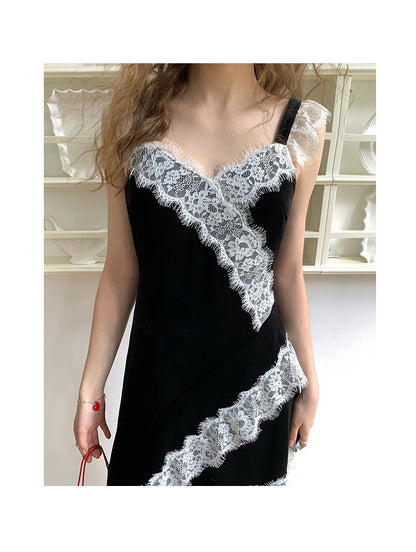 Lace Camisole Maxi Dress