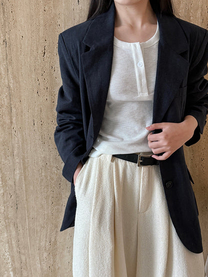 Button camisole women's spring and summer new arrival sleeveless slimming look bottom shirt threaded fashionable half button tops