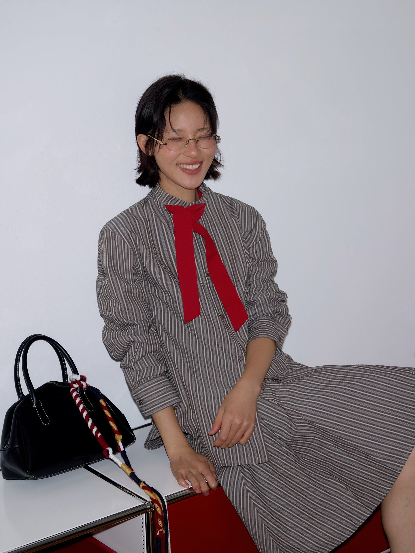 Commuter long-sleeved cardigan