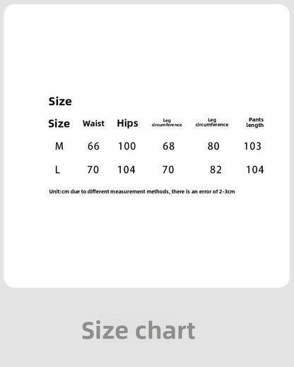 New drape trouser legs casual floor pants