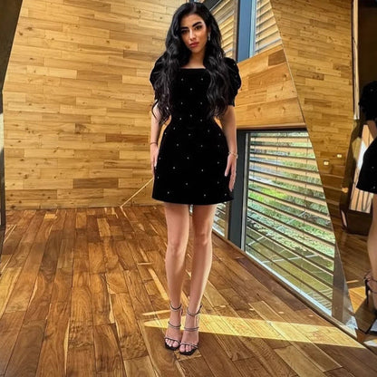 Fashion  sleeve dress