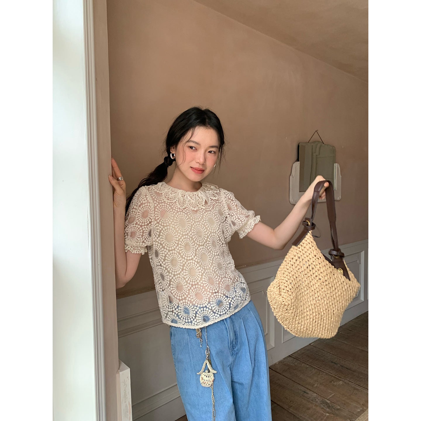 Crochet Lace Top