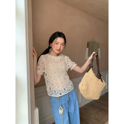 Crochet Lace Top