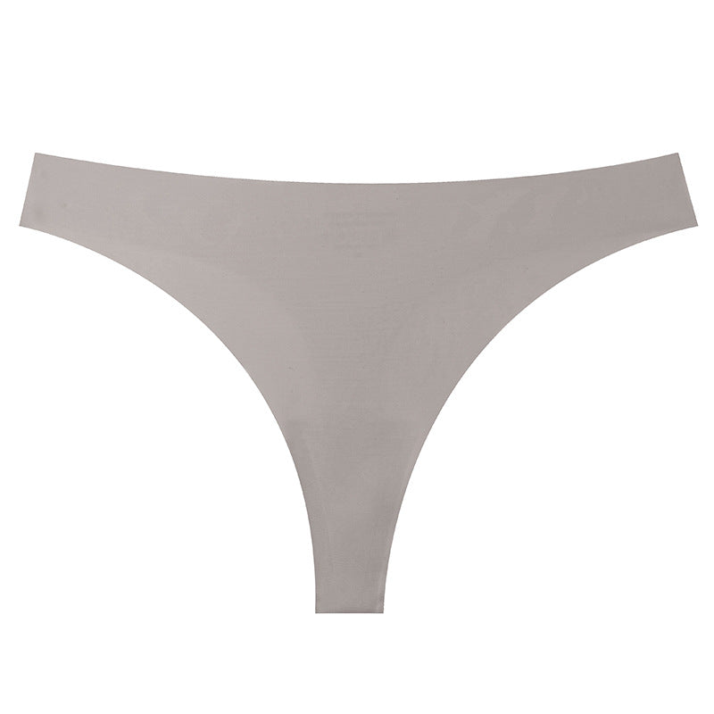 Traceless briefs sexy European and American sports fitness quick-drying women's underwear