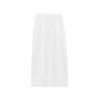 High Waist Split Maxi Skirt