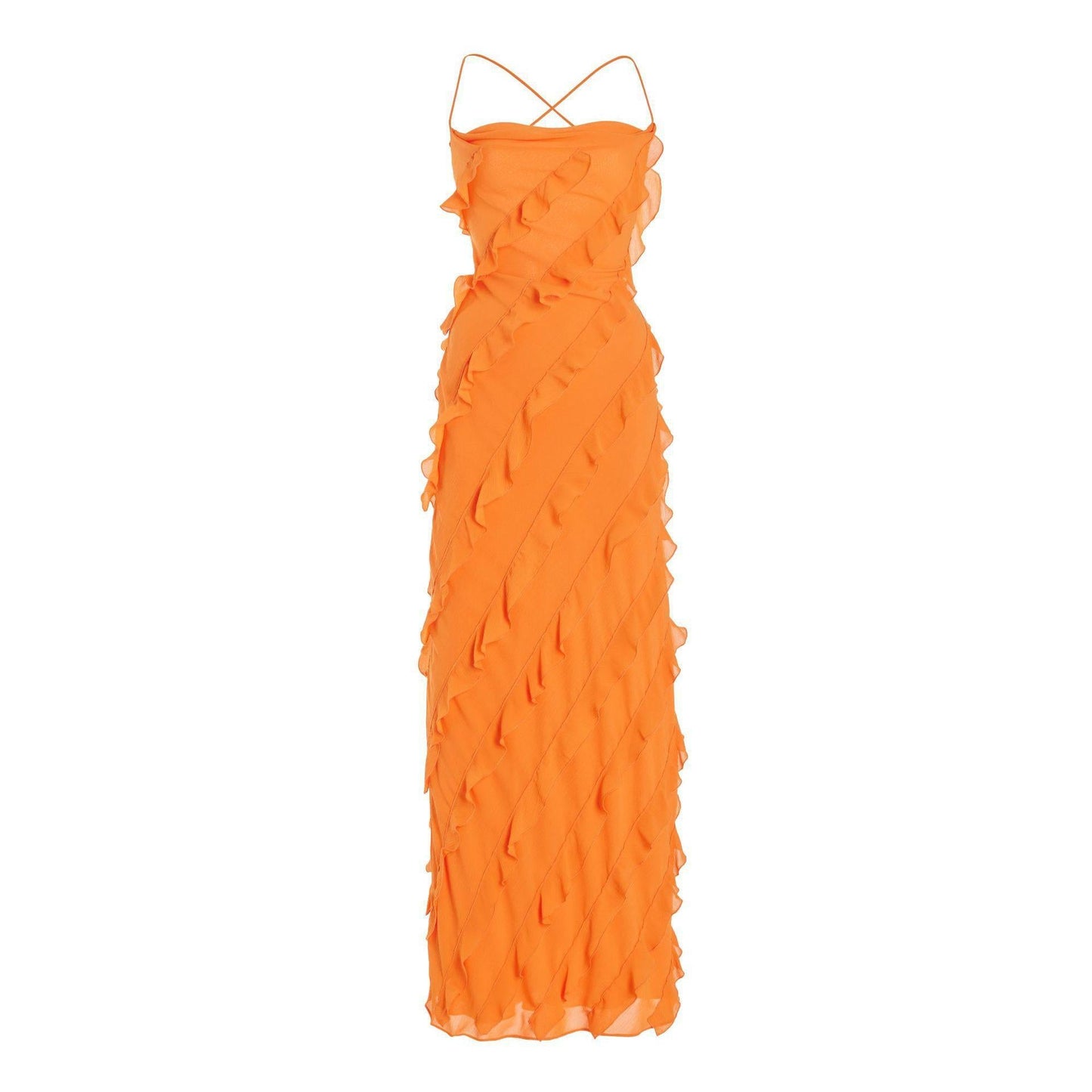 Ruffle Maxi Dress