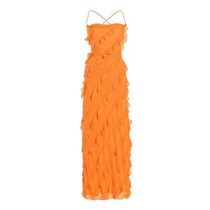 Ruffle Maxi Dress