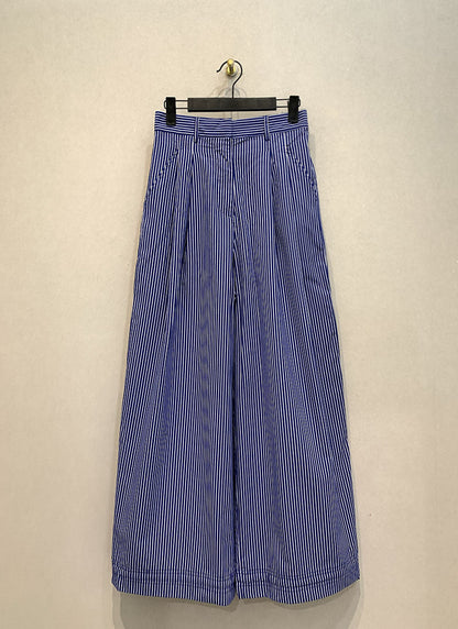 Spring and summer retro slack straight loose drawstring casual pants