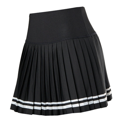 Women's Tennis Skirt Quick-Drying Sports Pleated Skirt with Shorts Fitness Yoga
