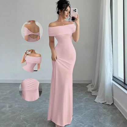 Spring and summer tight fashion elegant long evening dress dress strictly selected skirt