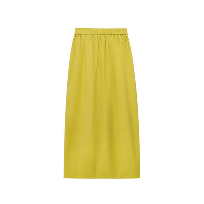 High Waist Split Maxi Skirt