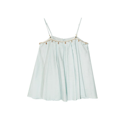 Sexy Tencel Double Tube Top Suspender