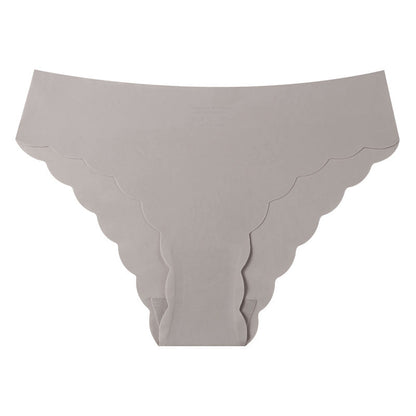 Traceless nylon moisture-absorbing breathable underwear can be cut at will, ice silk large size invisible briefs