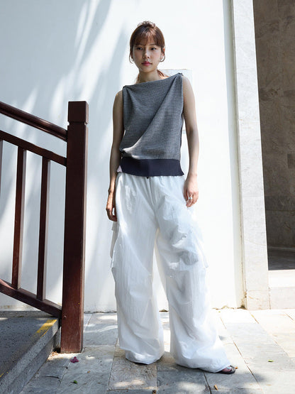 UPF50 + Outdoor series tooling UV-proof wide-leg pants