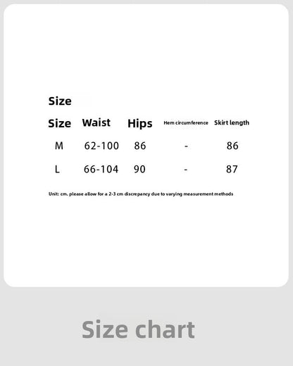 Simple retro cotton and linen skirt summer new split elastic waist straight A-shaped skirt medium and long skirt