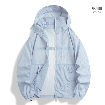 UV Protection Jacket Women Men Lightweight Hooded Sun Protection Outdoor