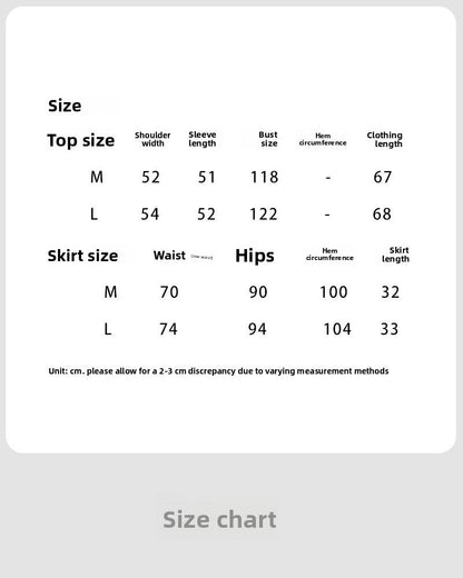 Korean high-end casual suit women's cuff splicing blazer + pleated skirt suit
