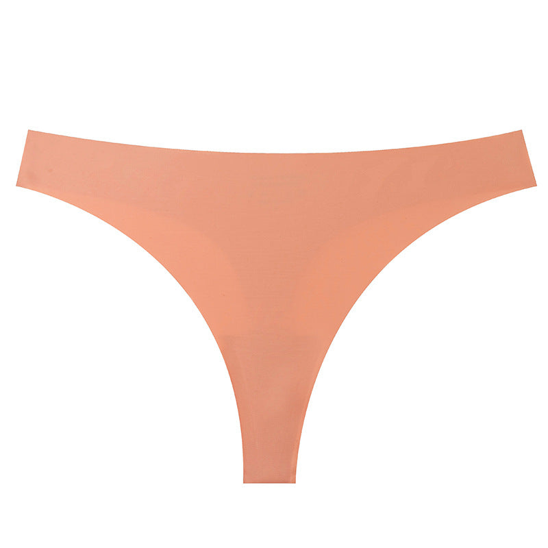 Traceless briefs sexy European and American sports fitness quick-drying women's underwear