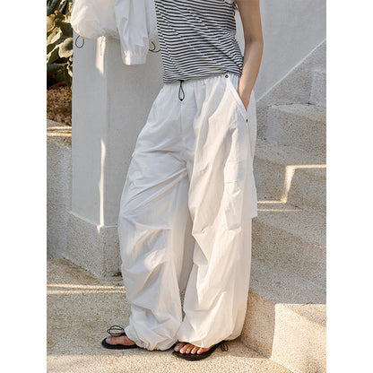 UPF50 + Outdoor series tooling UV-proof wide-leg pants
