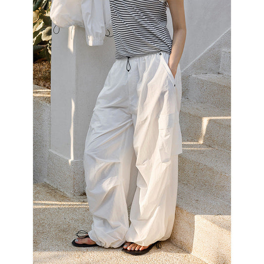UPF50 + Outdoor series tooling UV-proof wide-leg pants