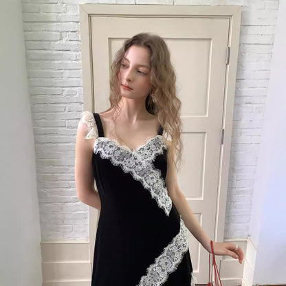 Lace Camisole Maxi Dress