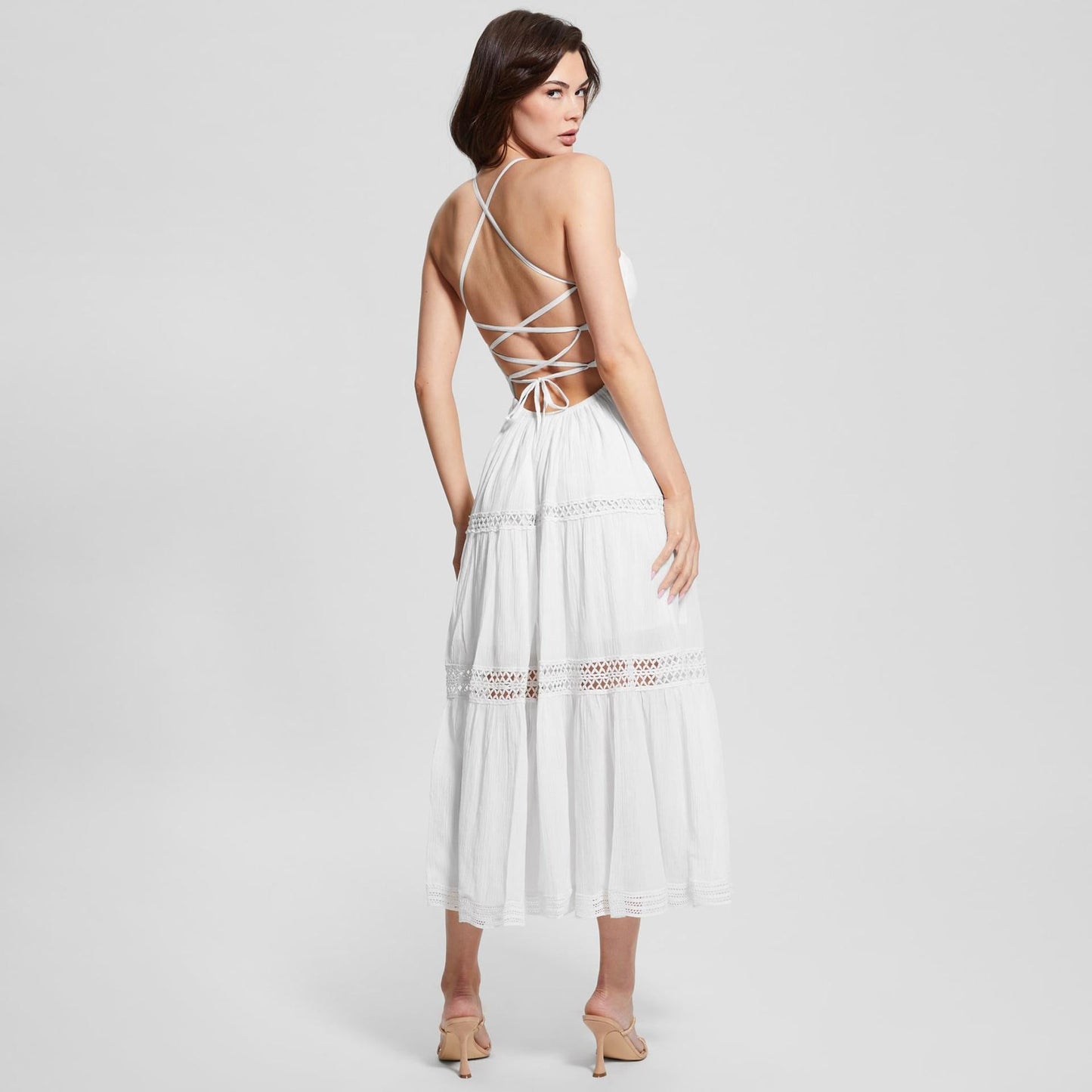 Lace Camisole Maxi Dress