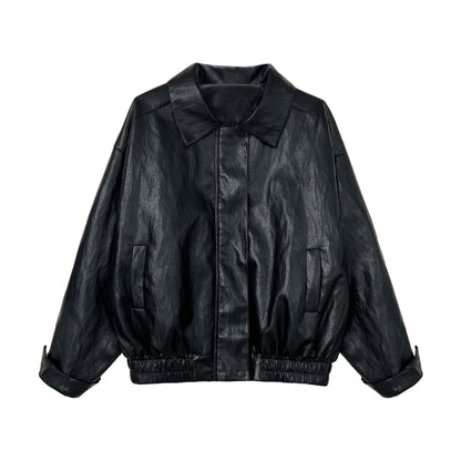 American retro trendy motorcycle jacket